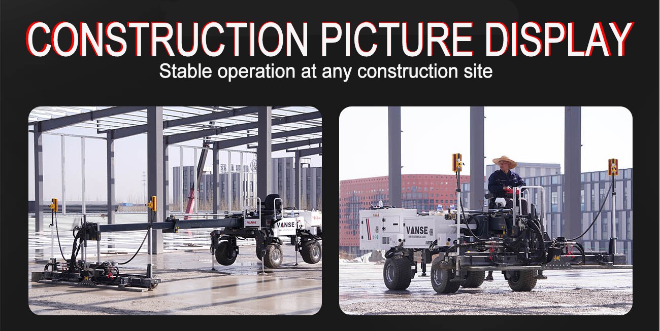 concrete vibration leveling floor leveling machine