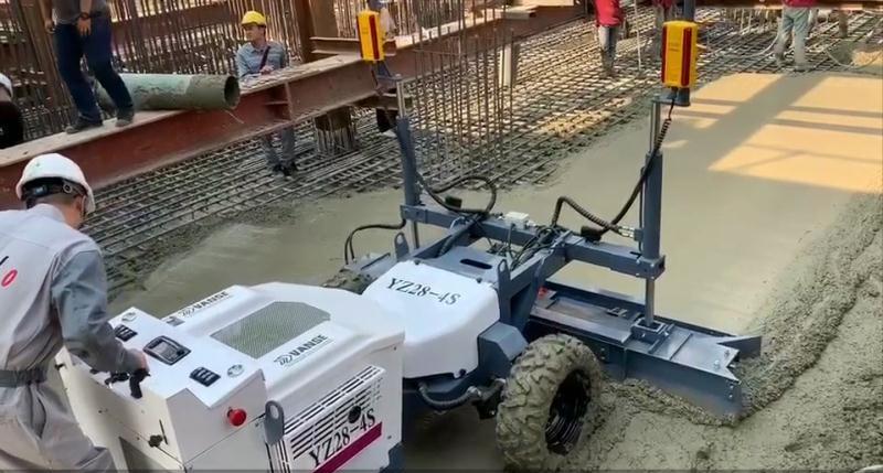 YZ28-4S Concrete Level Machine Überlegungen zum Sommerbau